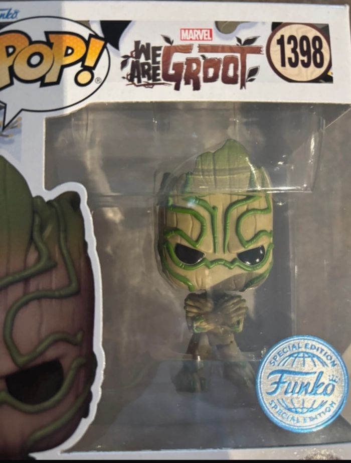 POP Groot as Black Panther - 1398 - photo numéro 2