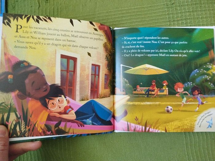 Livre Le Dragon des volcans d'Auvergne - photo numéro 3
