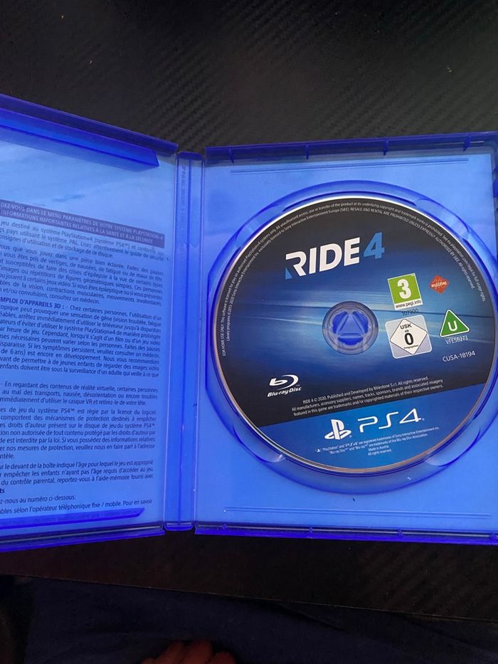 Jeux ps4 Ride 4