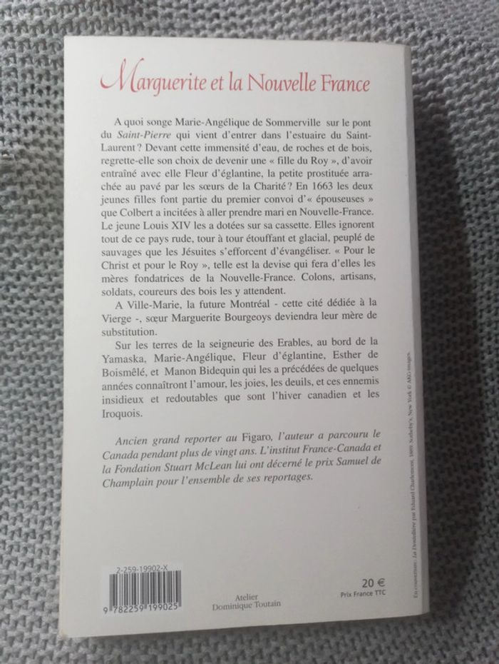 Françoise Lepeltier - Marguerite et la nouvelle France - photo numéro 2