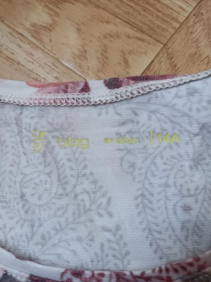 Croc top fille taille 14 ans Gémo en très bon état - photo numéro 2