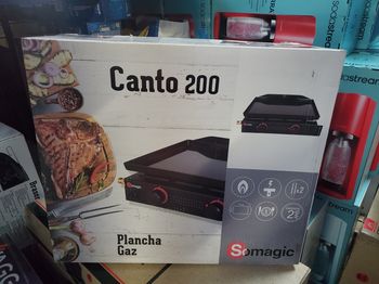 Plancha à Gaz SoMagic Canto 200.