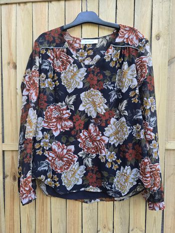Blouse fleurie 🍒Promod🍒très bon état taille 38/40
