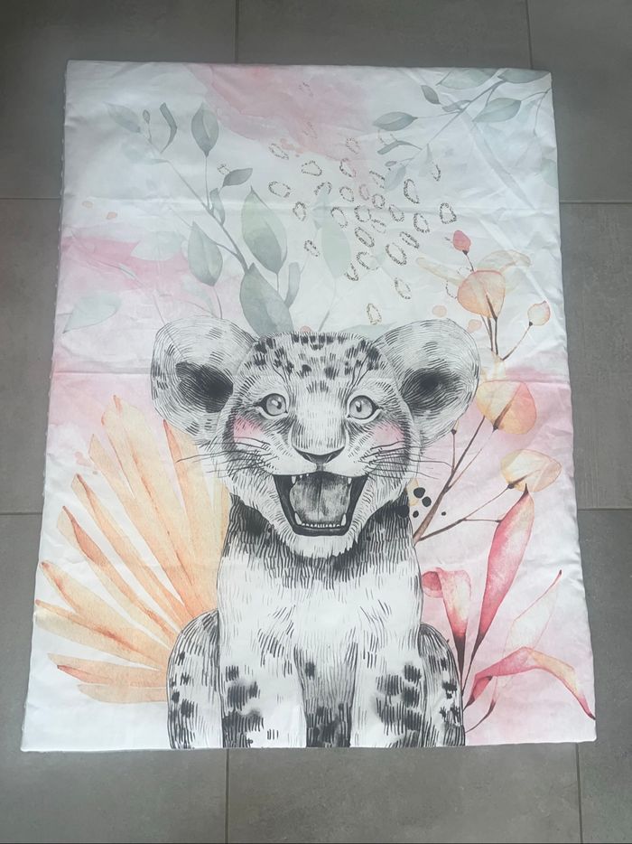 Couverture lionne