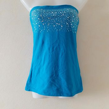 Top serti épaules dénudées