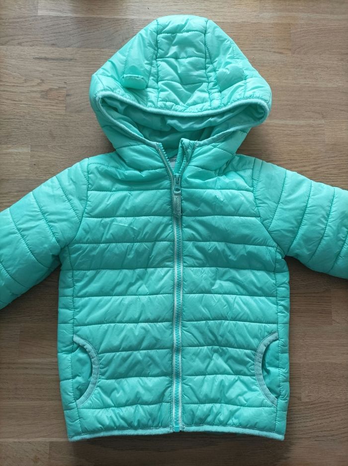 Doudoune Vertbaudet 3 ans vert menthe