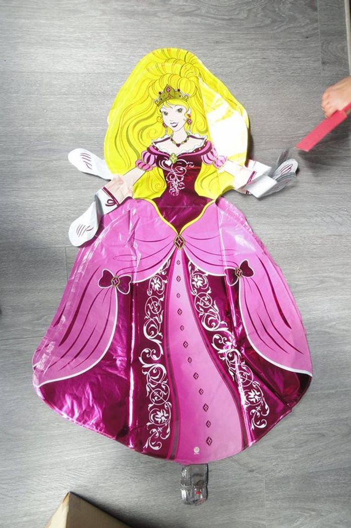 Lot de 12 ballons géant princesses