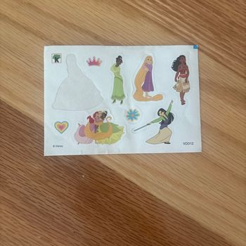 Gommettes princesses Disney