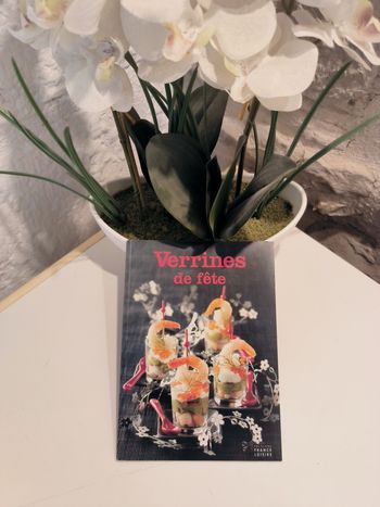 livre Verrines de fêtes - Nadjette Guidoum en tres bon etat