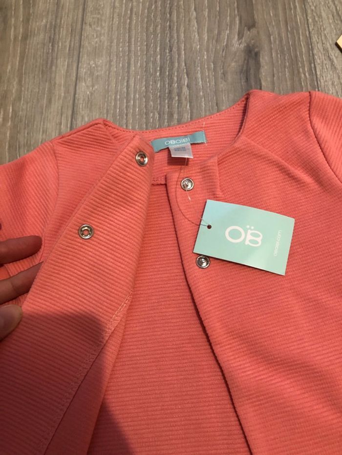 Gilet Obaïbi neuve taille 6 mois - photo numéro 3