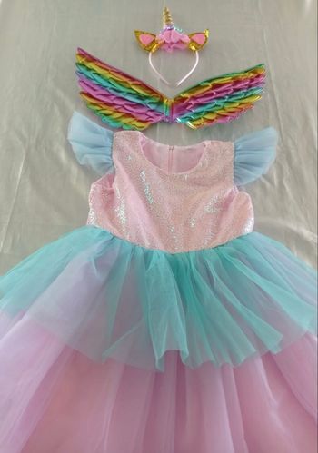 Déguisement princesse licorne froufrou 5ans