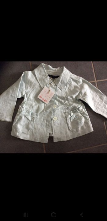 Veste lin Lili Gaufrette