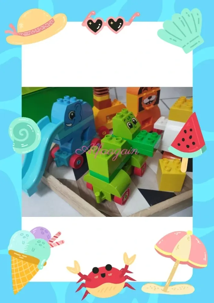 Coffret train des animaux lego - photo numéro 3