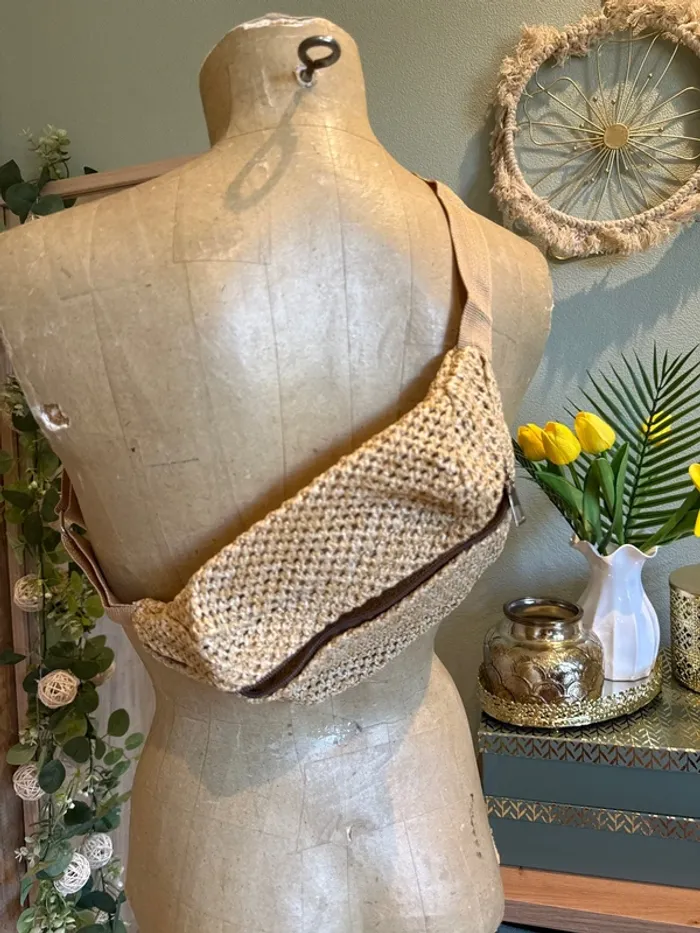 Sac banane jute femme