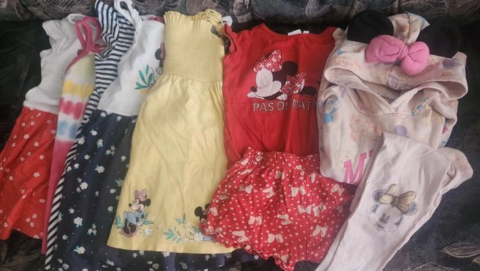 Lot minnie Disney 4 ans