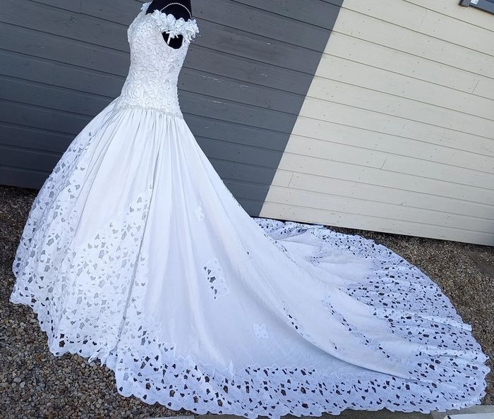 robe de mariée taille 38/40 - photo numéro 2