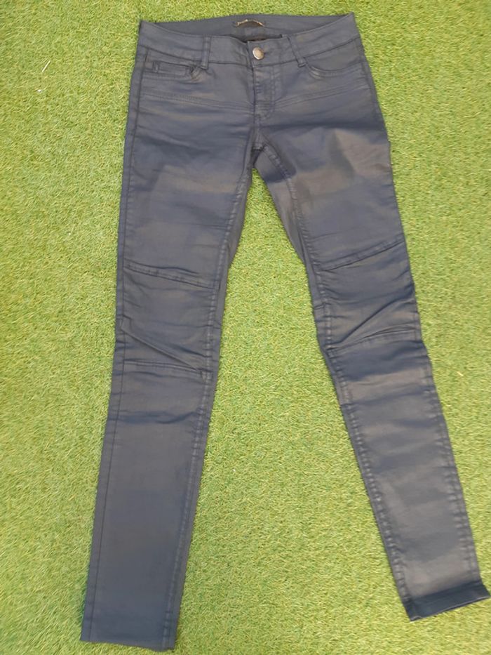Maje pantalon jean T.38 noir slim