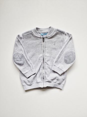 Obaïbi - Gilet manches longues, fermeture zippée (18 mois)