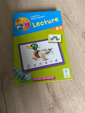 Jeu d’apprentissage de lecture