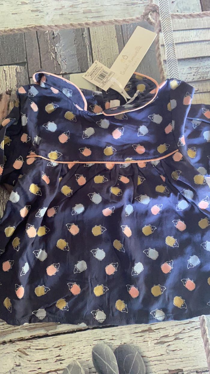 Blouse fine manches longues Cadet Rousselle - photo numéro 2