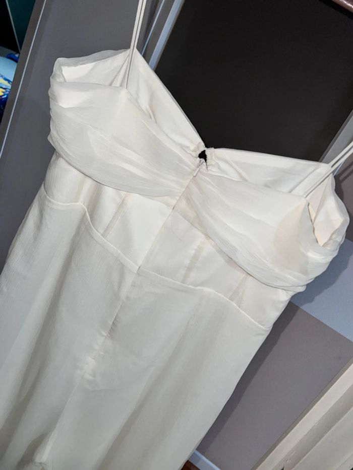 Combinaison mousseline ivoire ASOS design taille 44 neuve et étiquetée - photo numéro 8