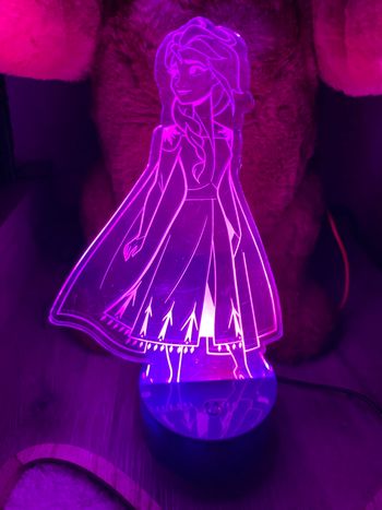 Disney La Reine des Neiges LED Acrylique 2D