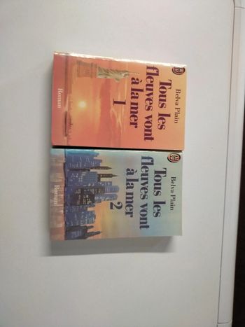 Lot de 2 livres Belva Plain tome 1&2