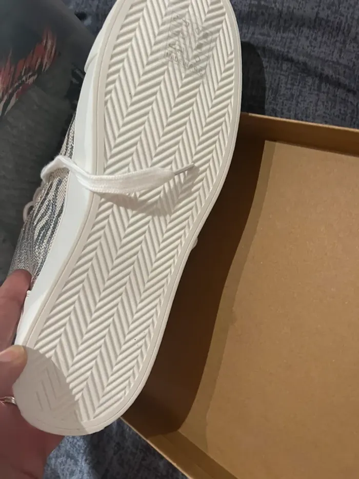 Basket  montante argenté Vanessa wu - photo numéro 5