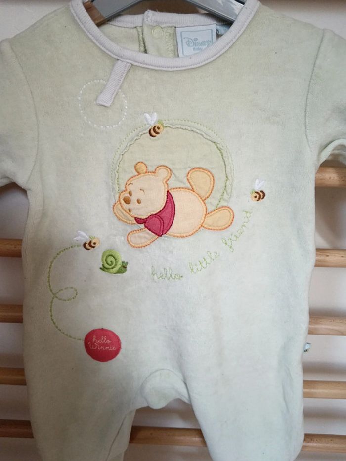 Pyjamas disney baby winnie l'ourson - photo numéro 2