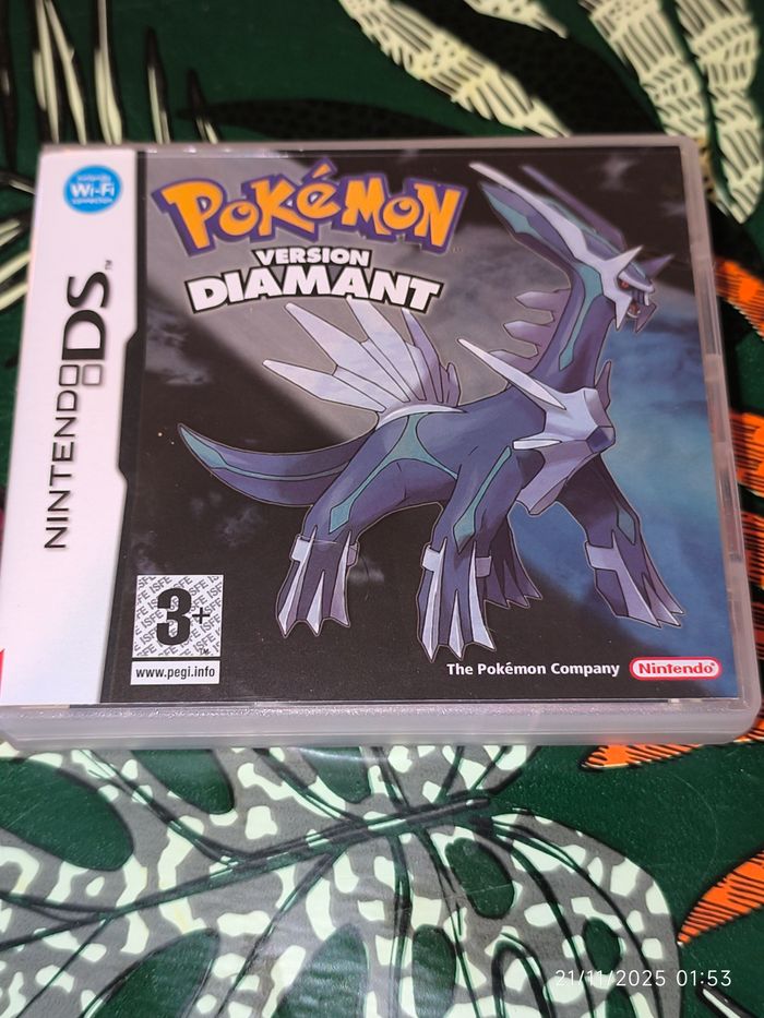 Jeux complet Pokémon Version Diamant – Nintendo DS (PAL français) - photo numéro 2