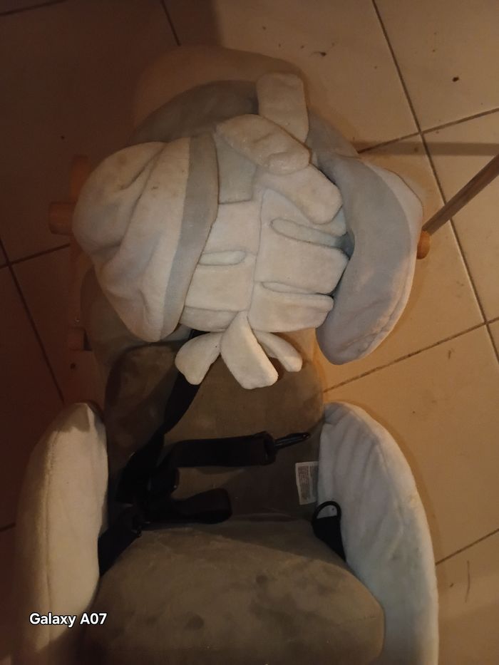 Cheval (âne)a bascule nattou - photo numéro 7