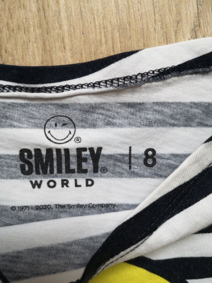 T-shirt Smiley 8A - photo numéro 3