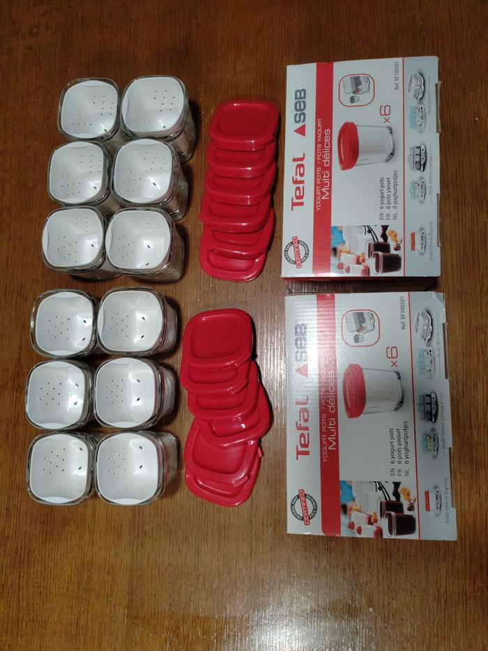 Pots yaourt pour seb multidelice