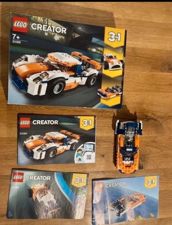 Lego 31089 Creator La Voiture de Course