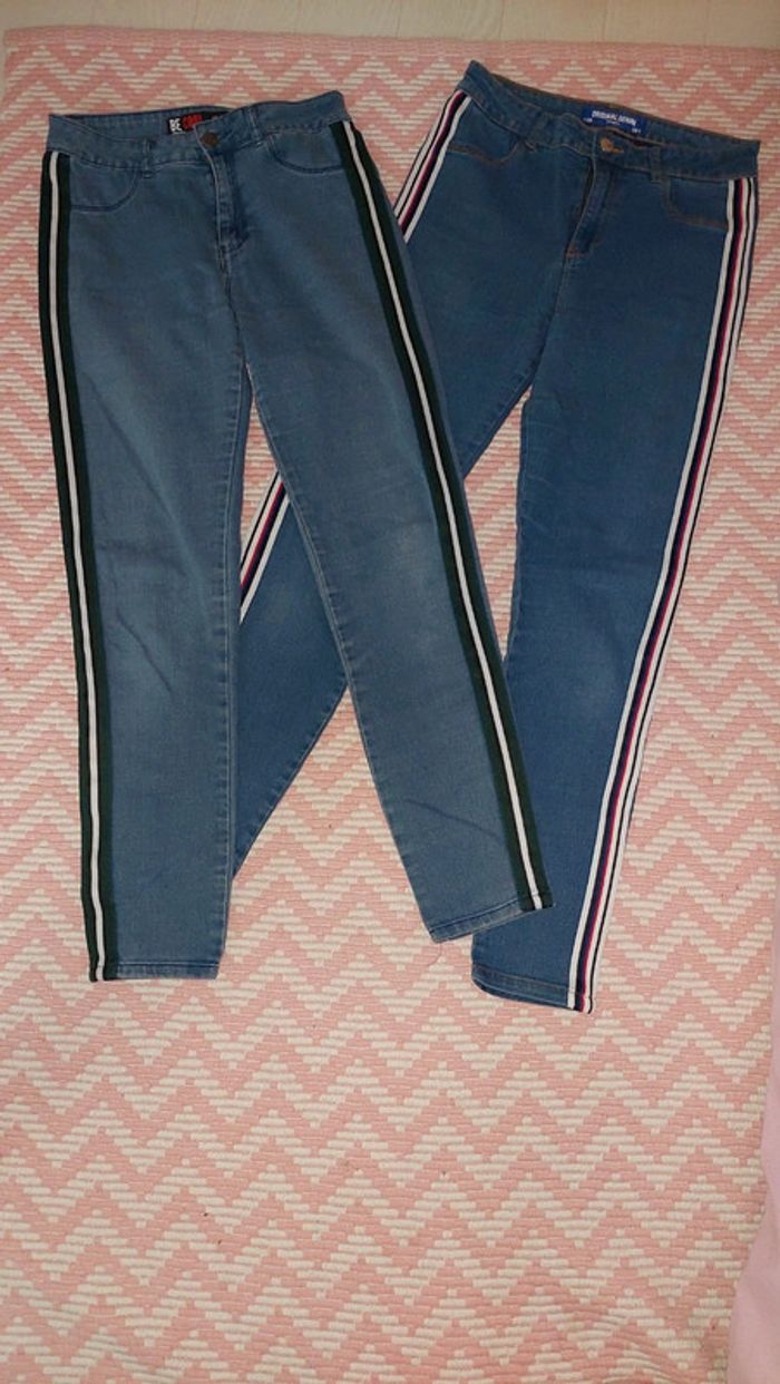 Lot de 2 jeans Jennyfer taille 38