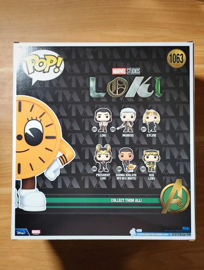 Funko Pop Marvel – Miss Minutes n°1063 (Loki) - photo numéro 3
