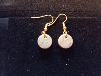 Boucles d'oreilles ronde or