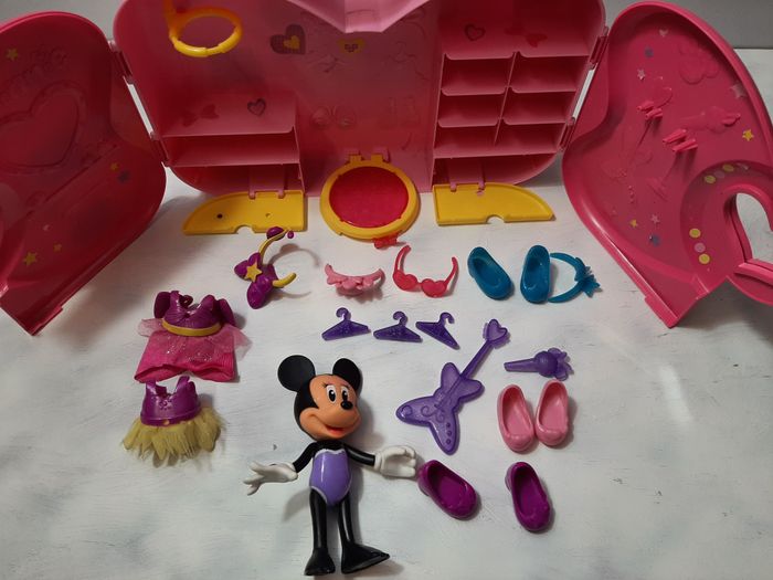 coffret transportable minnie et ses accessoires