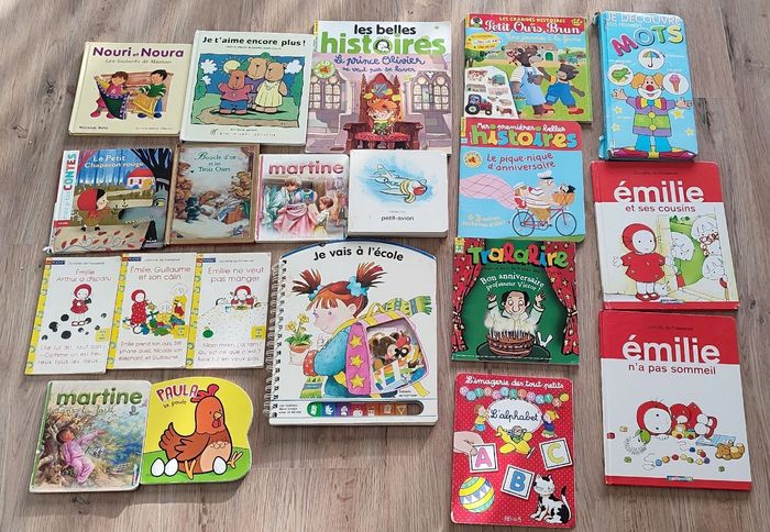 Gros lot de livres pour enfants de 3 à 6 ans