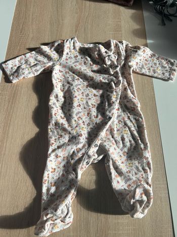 Pyjama fleuri 6 mois