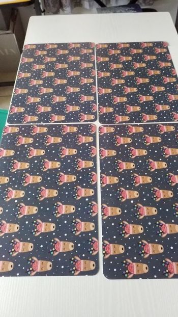 Lot de 4 sets de table Noël 🎅🎄 neuf