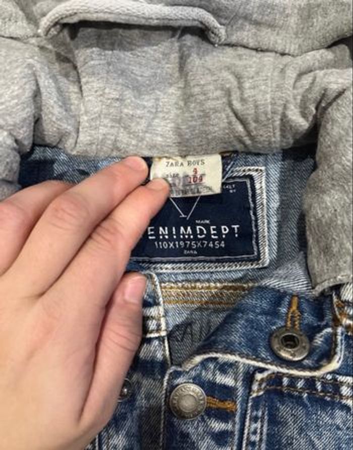 Zara - Veste en jean - 4 ans - très bon état - photo numéro 6
