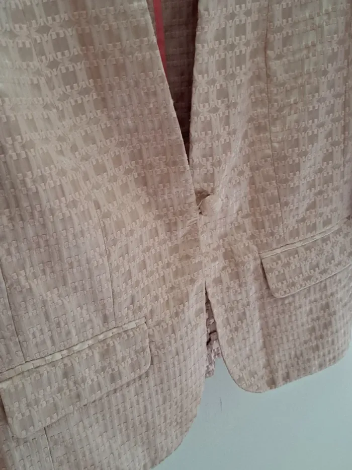 Veste Blazer rose gold - taille 36 - Comma - élégant classe - photo numéro 3