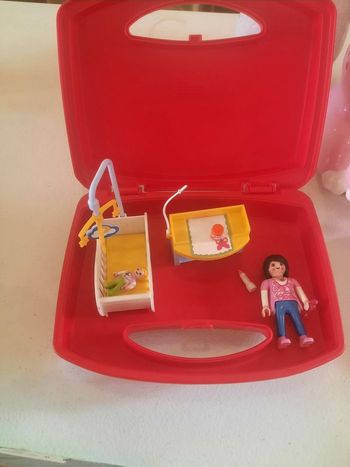 Playmobile bébé et maman