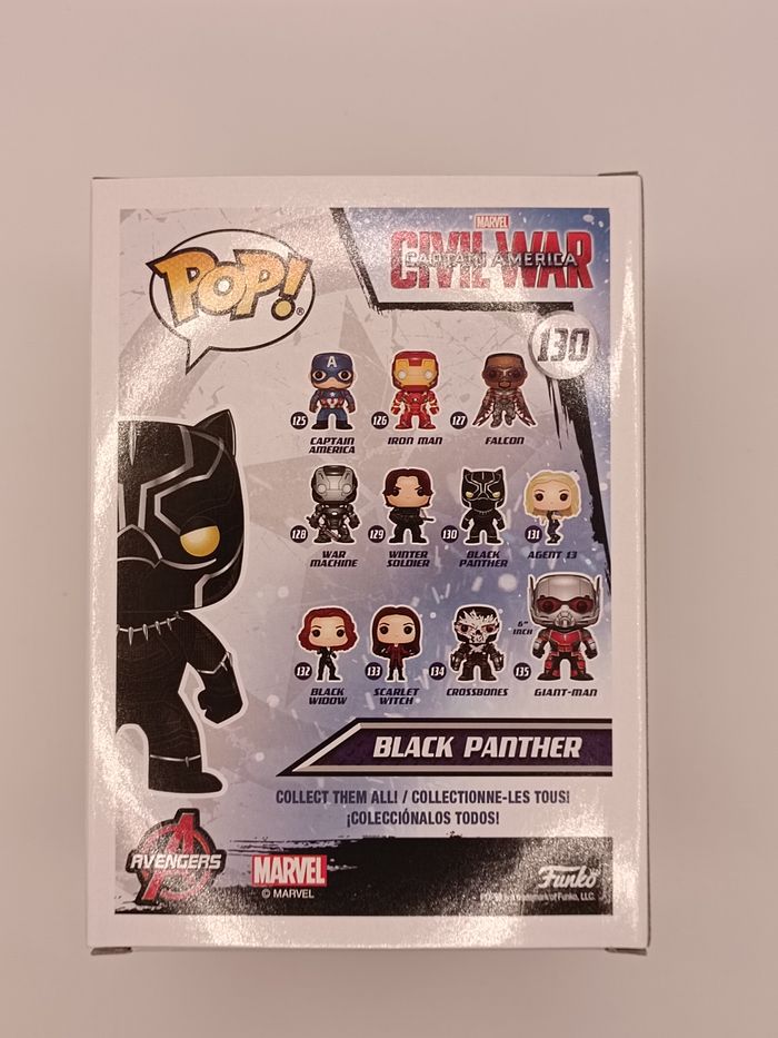 Pop : Marvel Civil War 130 - Black panther - photo numéro 3