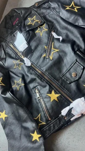 Veste en cuir