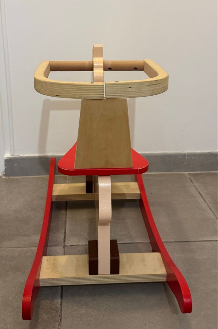 Cheval à bascule en bois - photo numéro 4