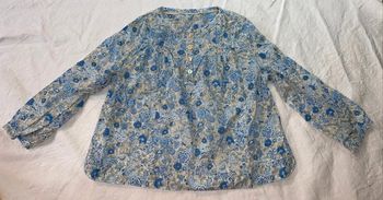 blouse Chateau de sable liberty 3 ans