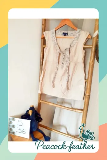 Blouse beige neuve 36 creeks