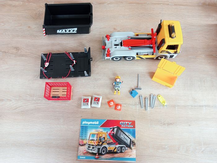 Playmobil 70444 Camion benne et sa plateforme - photo numéro 3